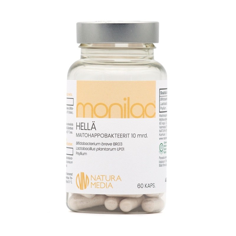 Monilac Hellä 60 kaps, Natura Media