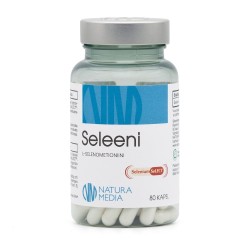 Seleeni 200 ug, 80 kaps, Natura Media