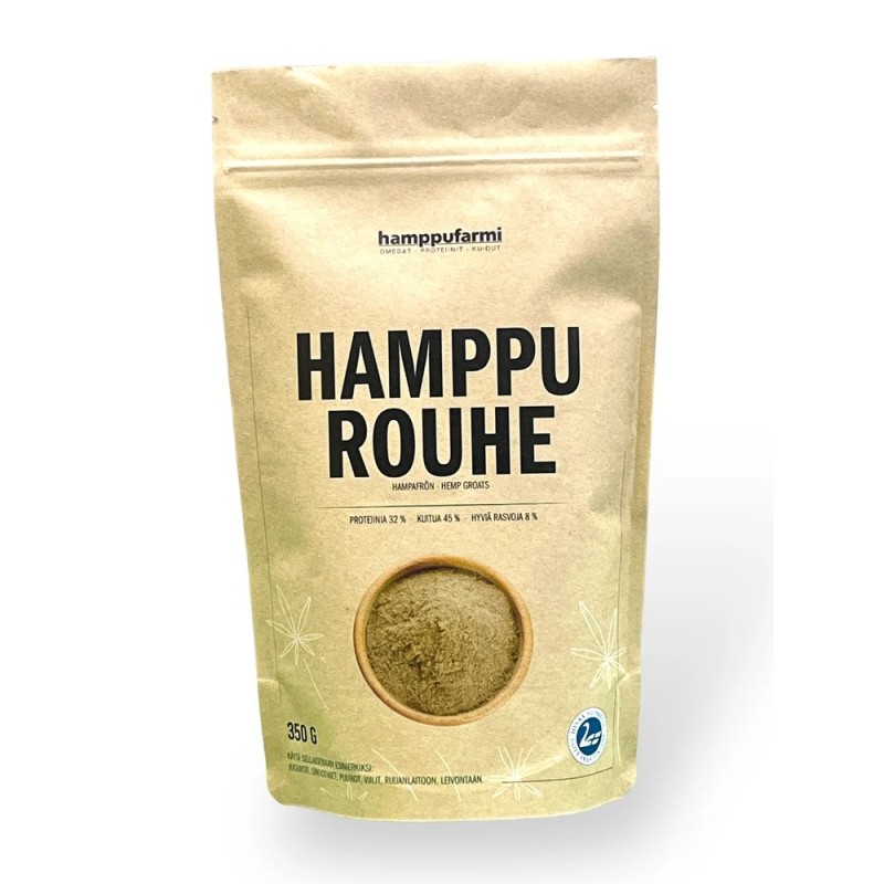 Hamppurouhe/jauhe, Luomu 350g