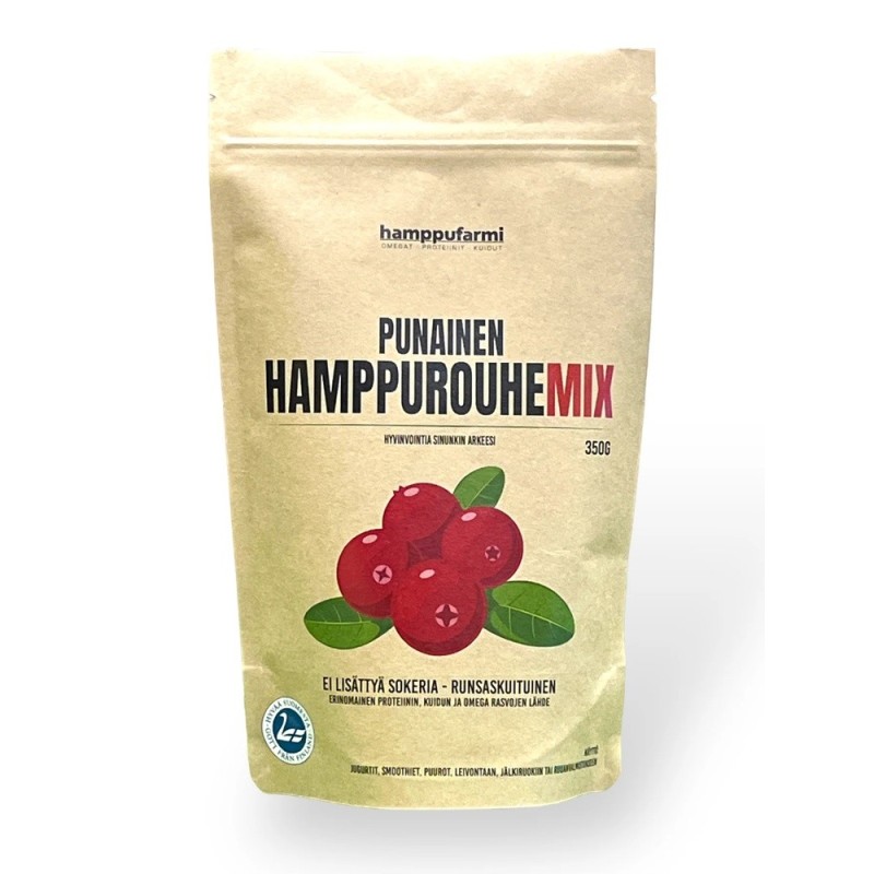 Rött hampagryn MIX 350g