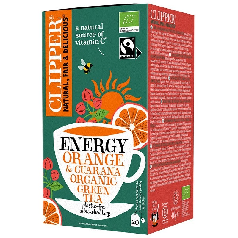 Vihreä tee, energy 20 ps, Clipper
