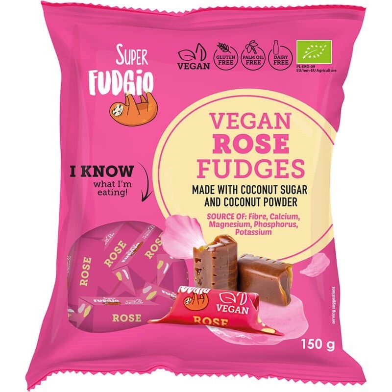 Ruusufudge 150 g, Super Fudgio