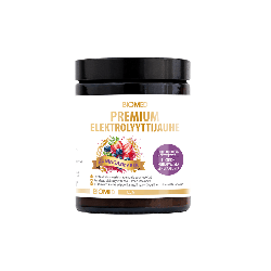 Premium Elektrolyyttijauhe Kuningasmarja 120 g, Biomed