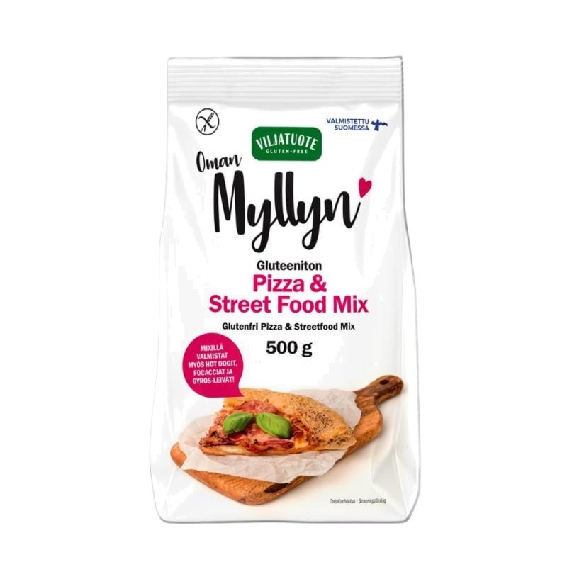 Glutenfri Pizza & Street Food Mix 500 g, Virtasalmen Viljatuote