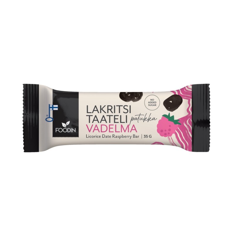 Lakritsitaatelipatukka Vadelma 35g