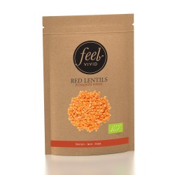 Röd Lins 1,5 kg, Split, Ekologisk